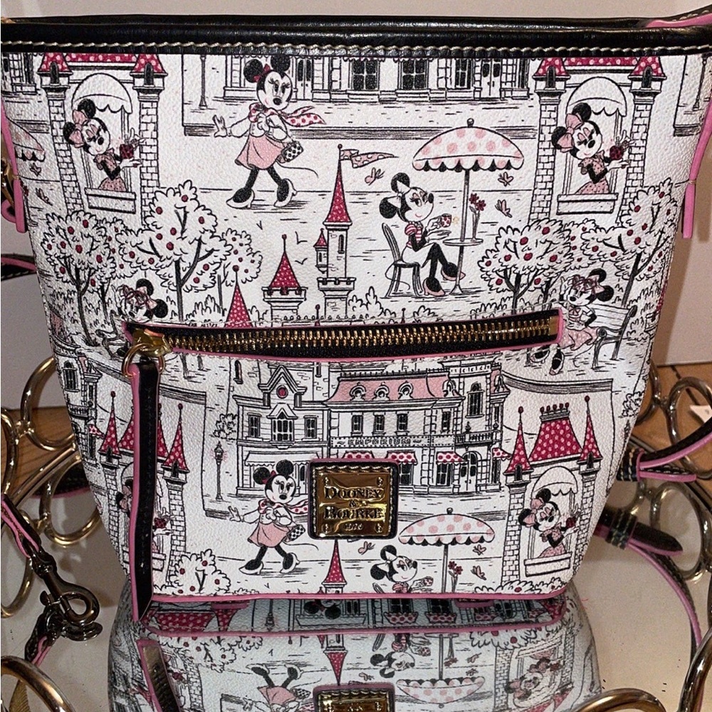 Dooney & Bourke Disney Minnie Paris Crossbody